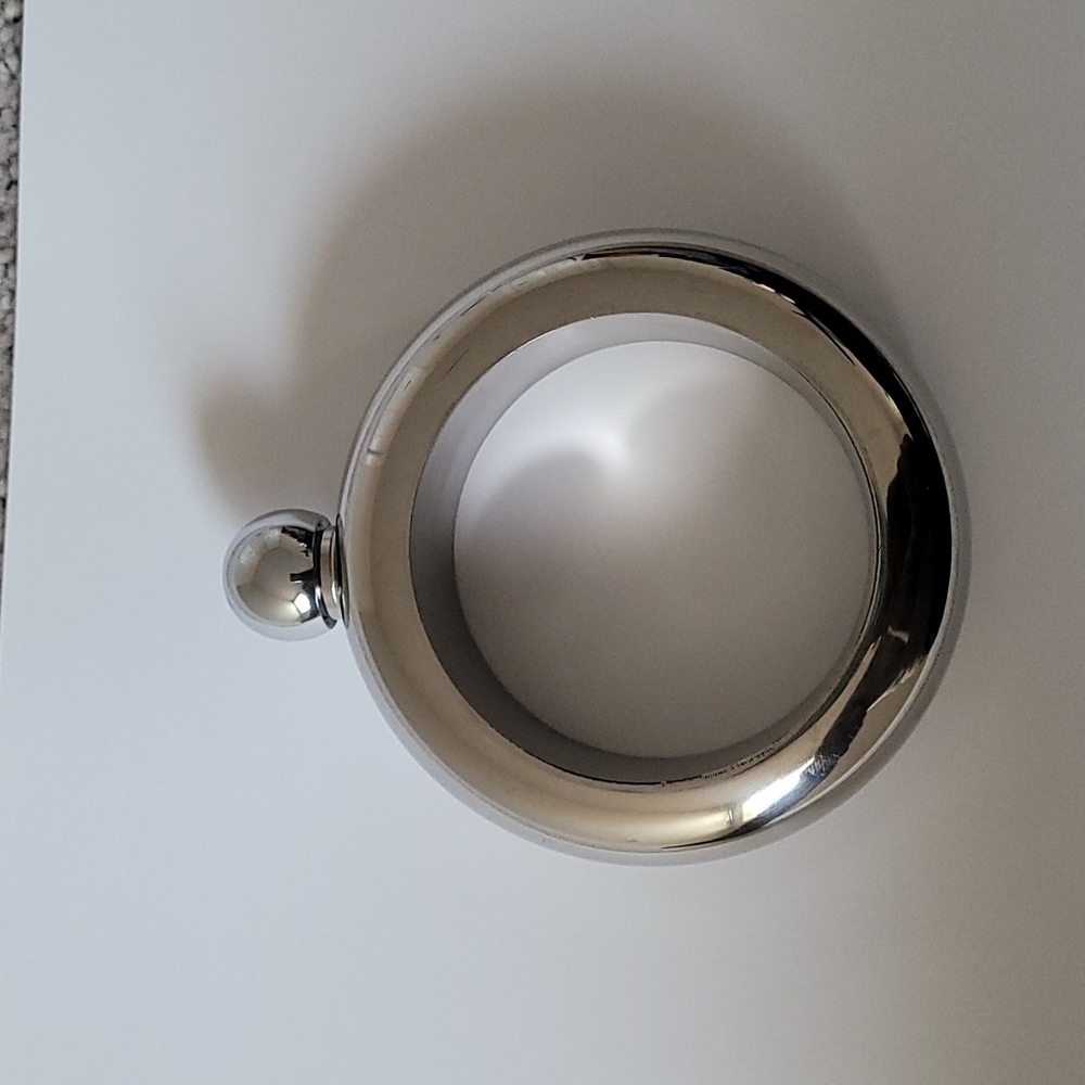 Silver Bangle Flask